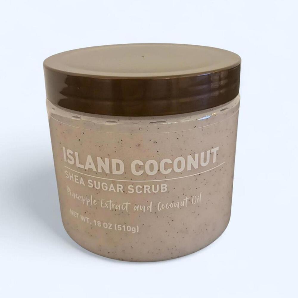walmart island coconut shea sugar scrub